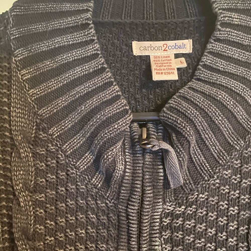 Men’s L Carbon 2 Cobalt Sweater